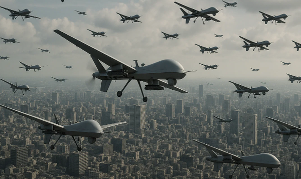 The Military Plans to Let Swarms of Armed Drones Talk to Each Other